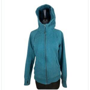 Lululemon Scuba Full-Zip Hoodie Storm Teal Size 6